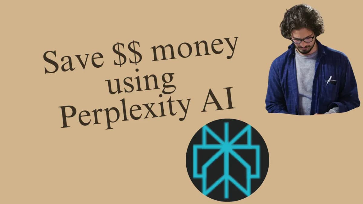 Perplexity AI for finding discounts and startup credits